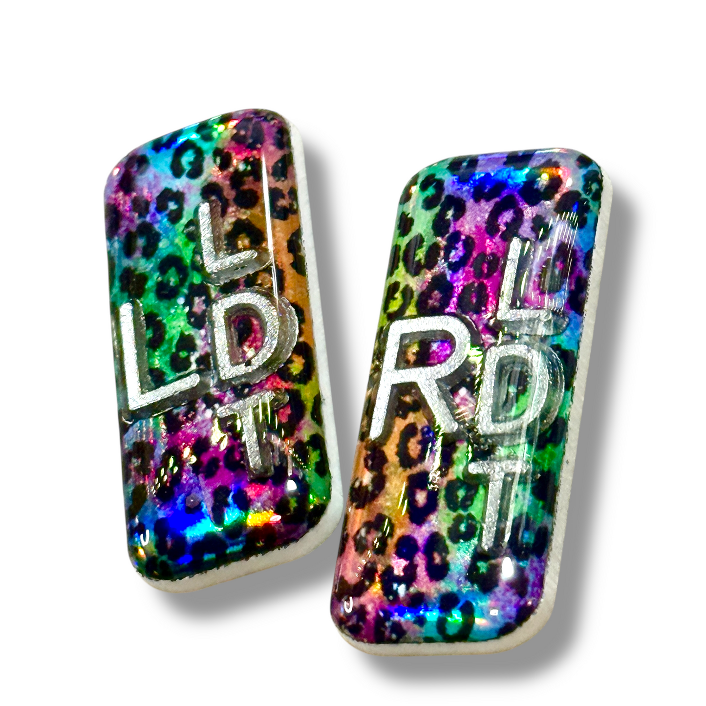 Candy Leopard Skinny Xray Markers