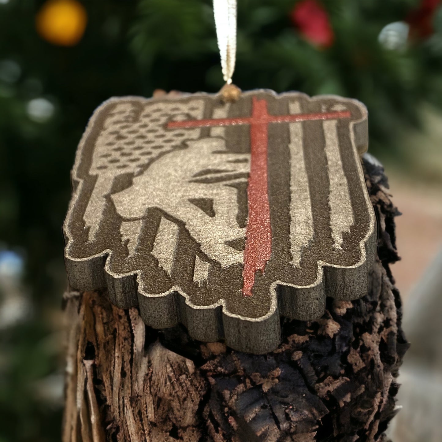 Lineman Christmas Ornament