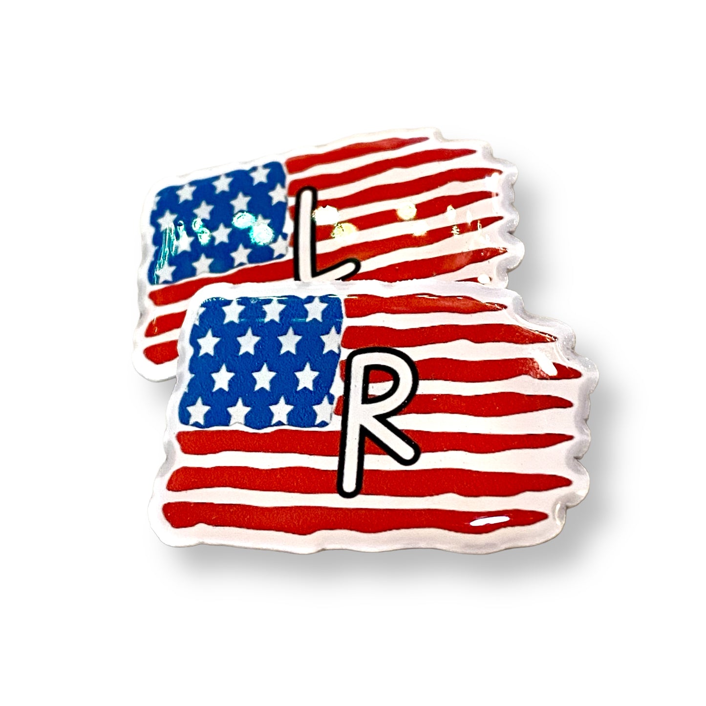 Xray Markers American Flag Customized with Initials