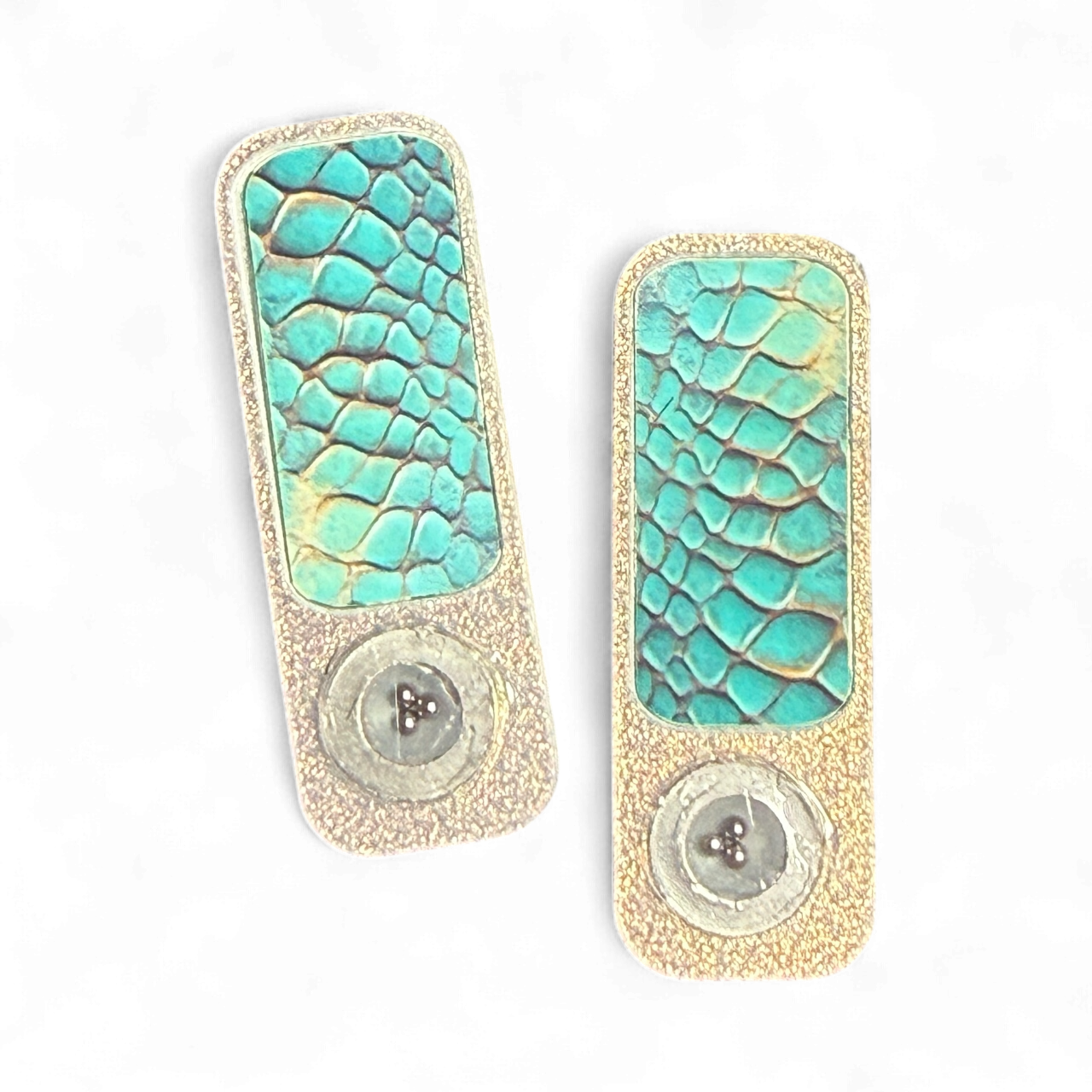 Xray Markers Teal Snakeskin with BB’s