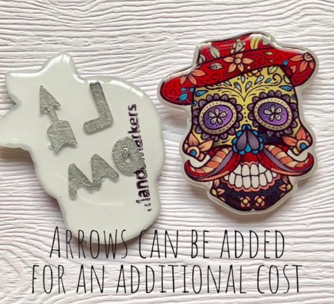 Xray Markers Mr and Mrs Day of the Dead