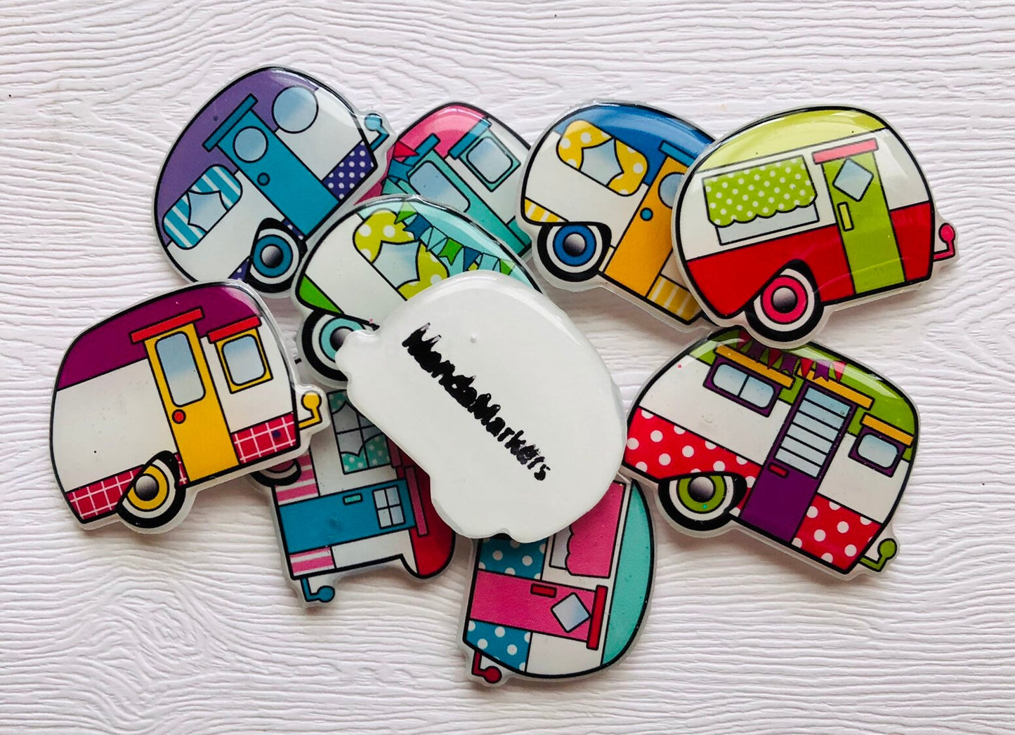 Lets Go Camping Xray markers Customized with 2-3 Initials