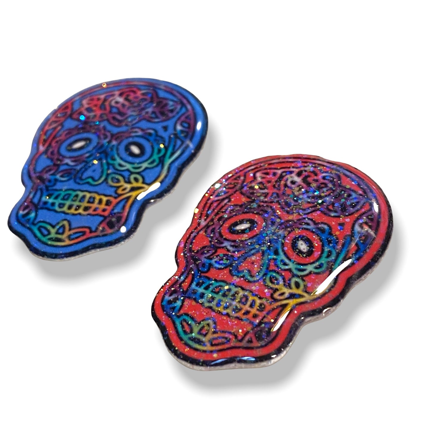 Xray Markers Tye Dye Sugar Skull