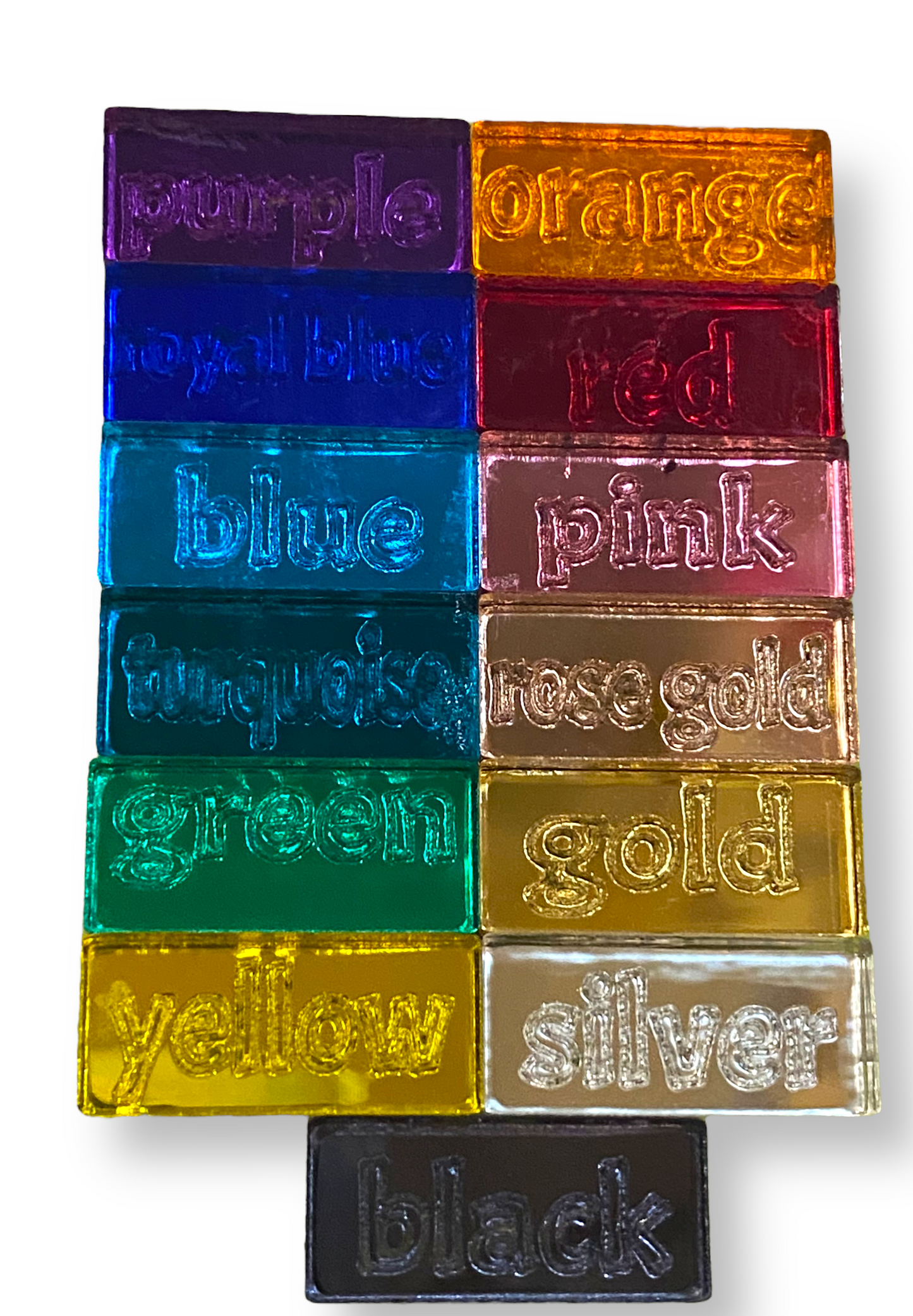 Xray Markers Mirrored Shiny Sugar Skulls