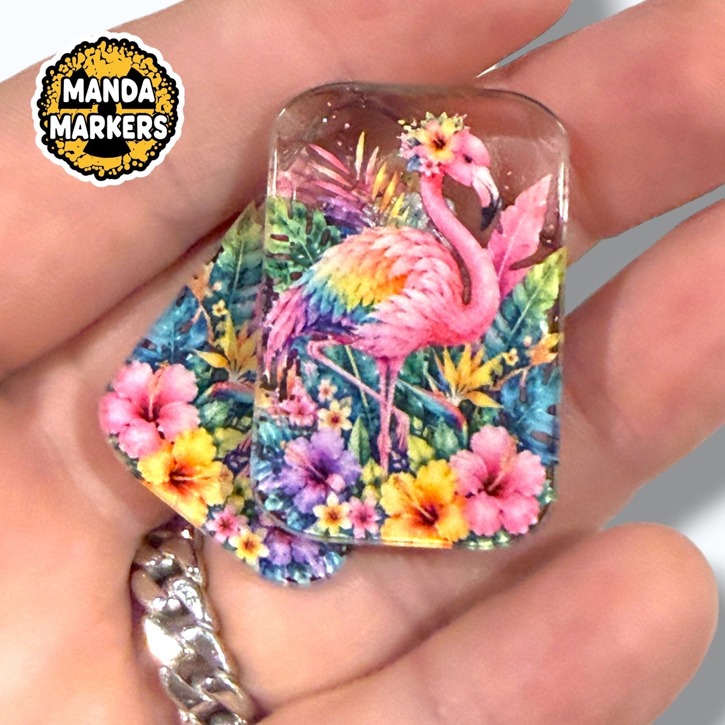 Flamingo Xray Markers for with up to 3 Initials