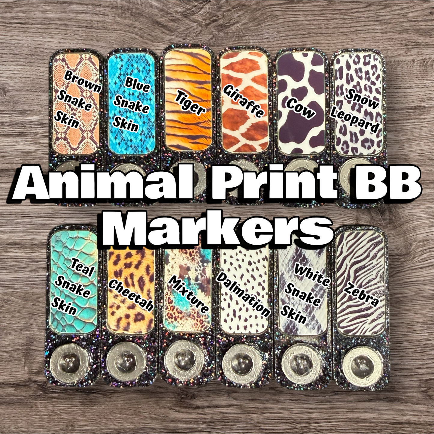 Xray Markers Animal Print with BB’s