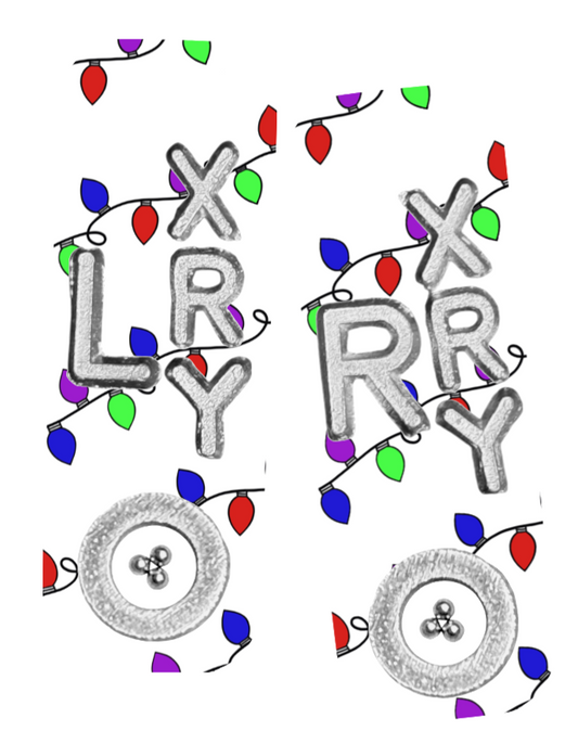 Christmas Lights Xray Markers with BB