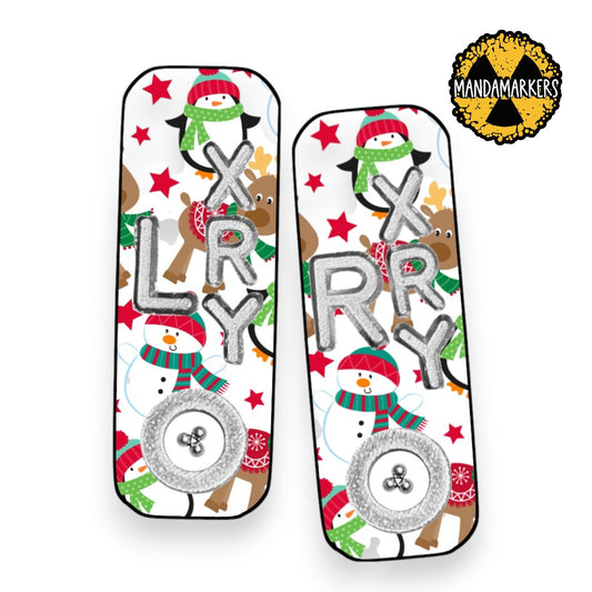 Christmas Snowman Penguin Xray Markers with BB