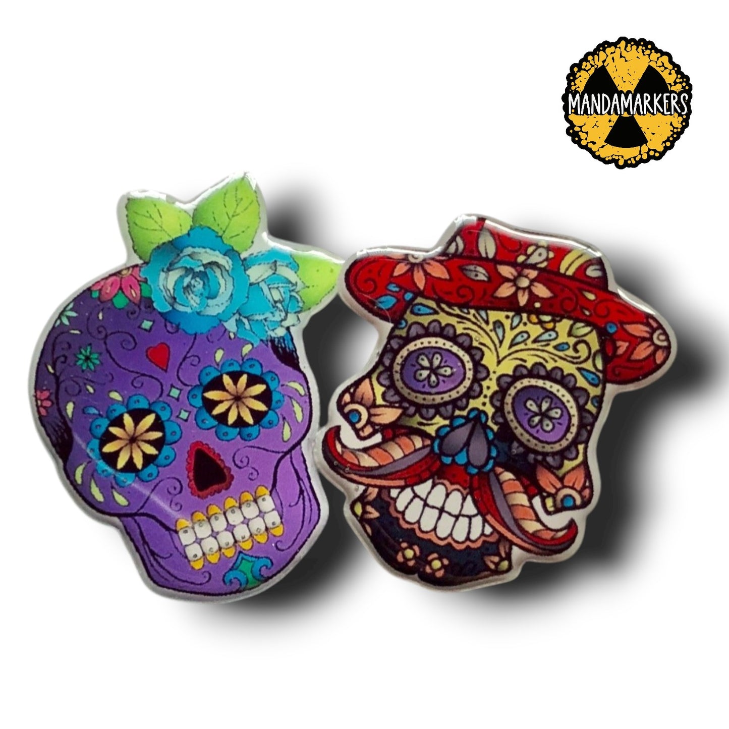 Xray Markers Mr and Mrs Day of the Dead