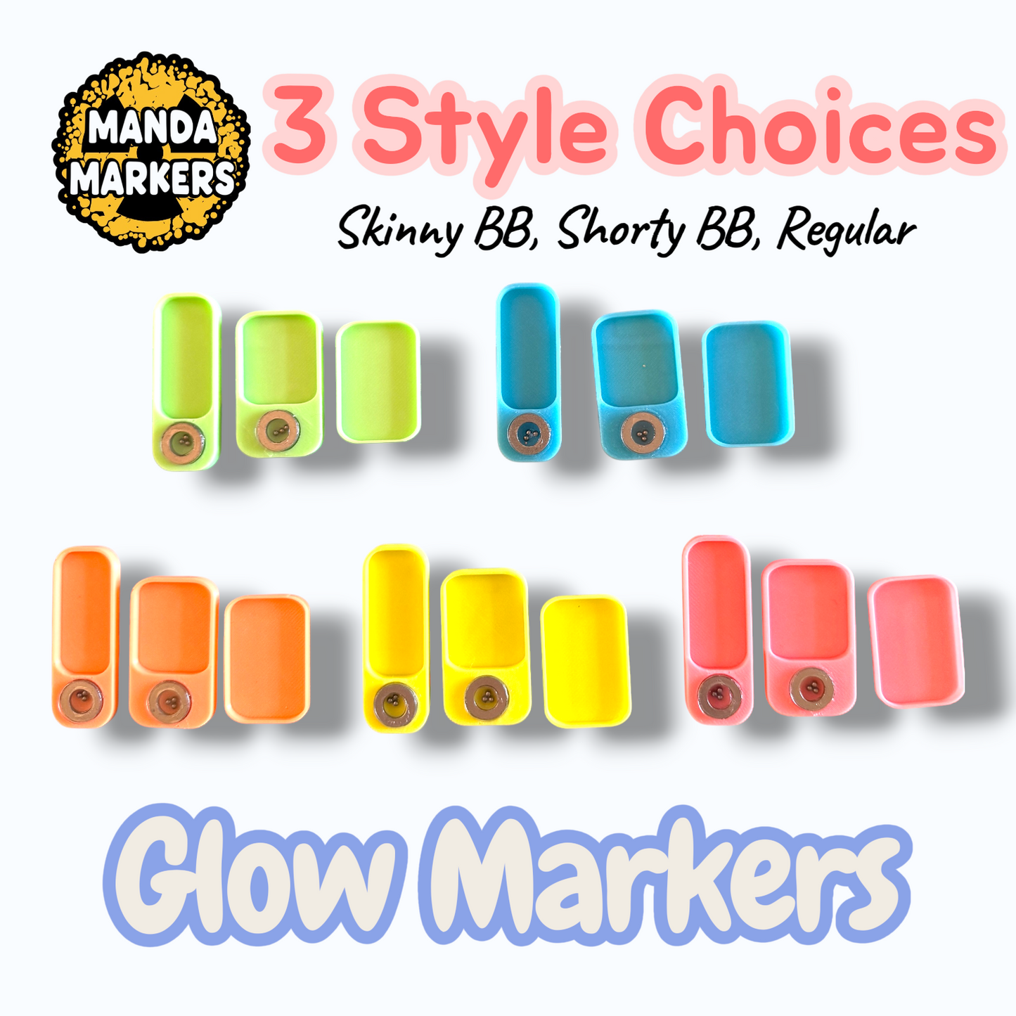 Glow Xray Markers Regular or with BB