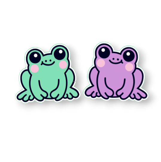 Froggy Xray Markers with Sparkles and 2-3 Initials