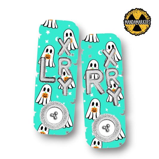 Halloween Mint Ghost Xray Markers with BB