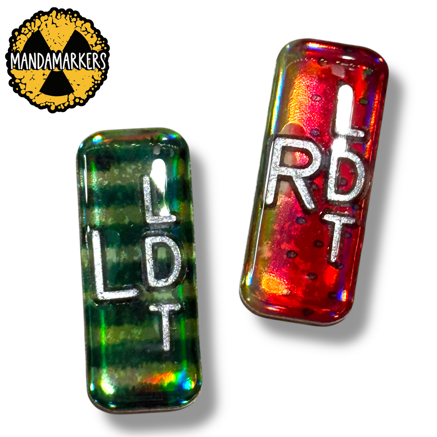 Skinny Watermelon Holographic Xray Markers