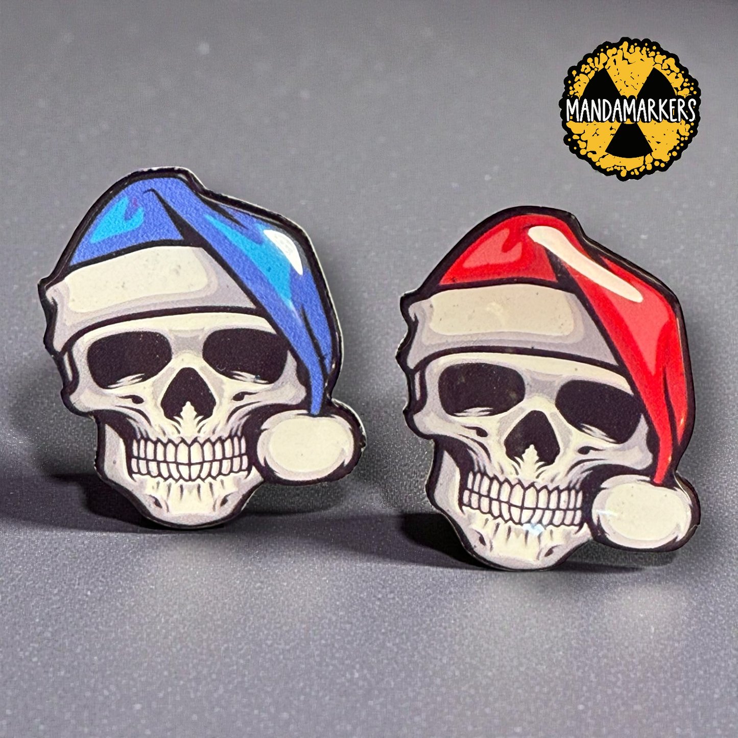 Xray Markers Santa Hat Skull