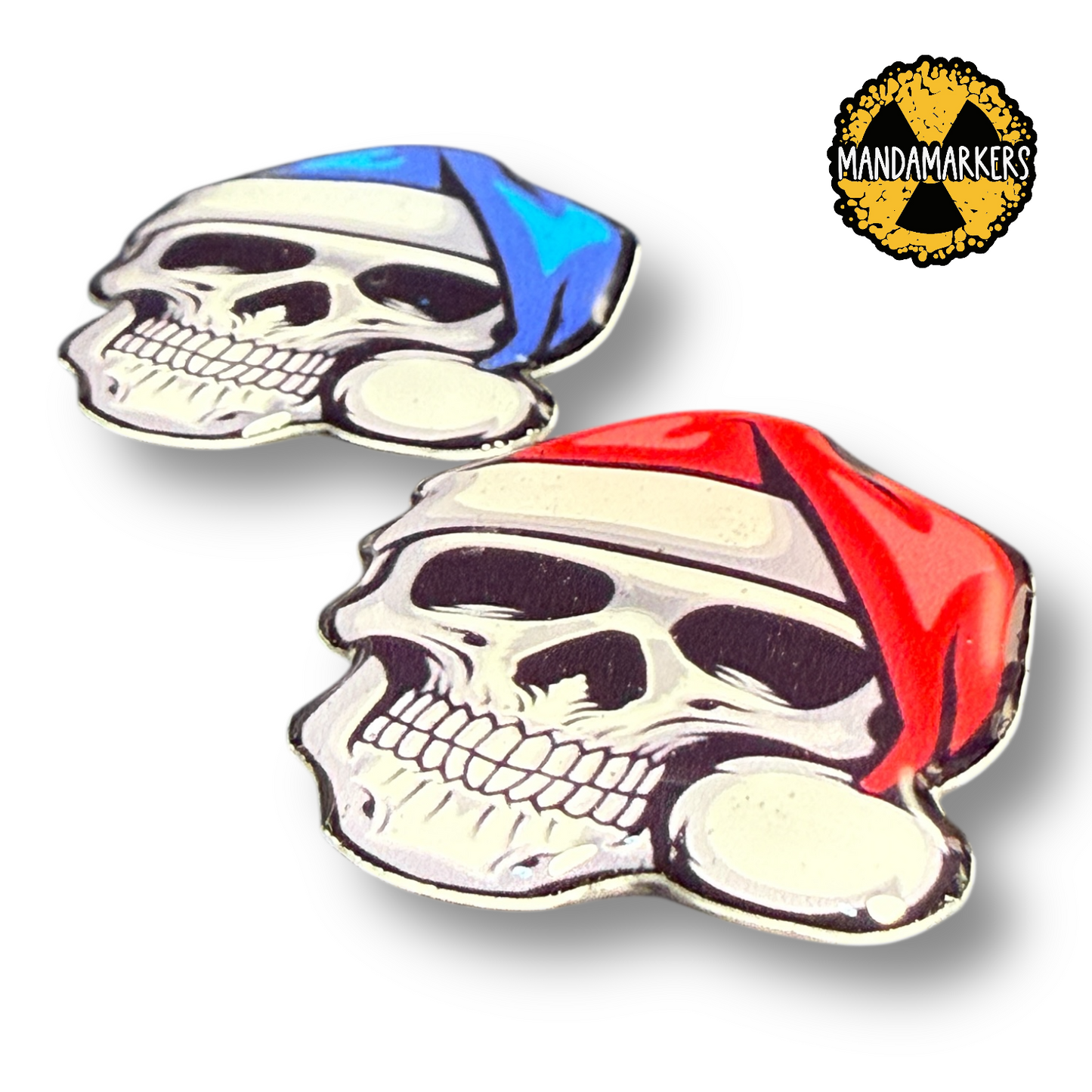 Xray Markers Santa Hat Skull
