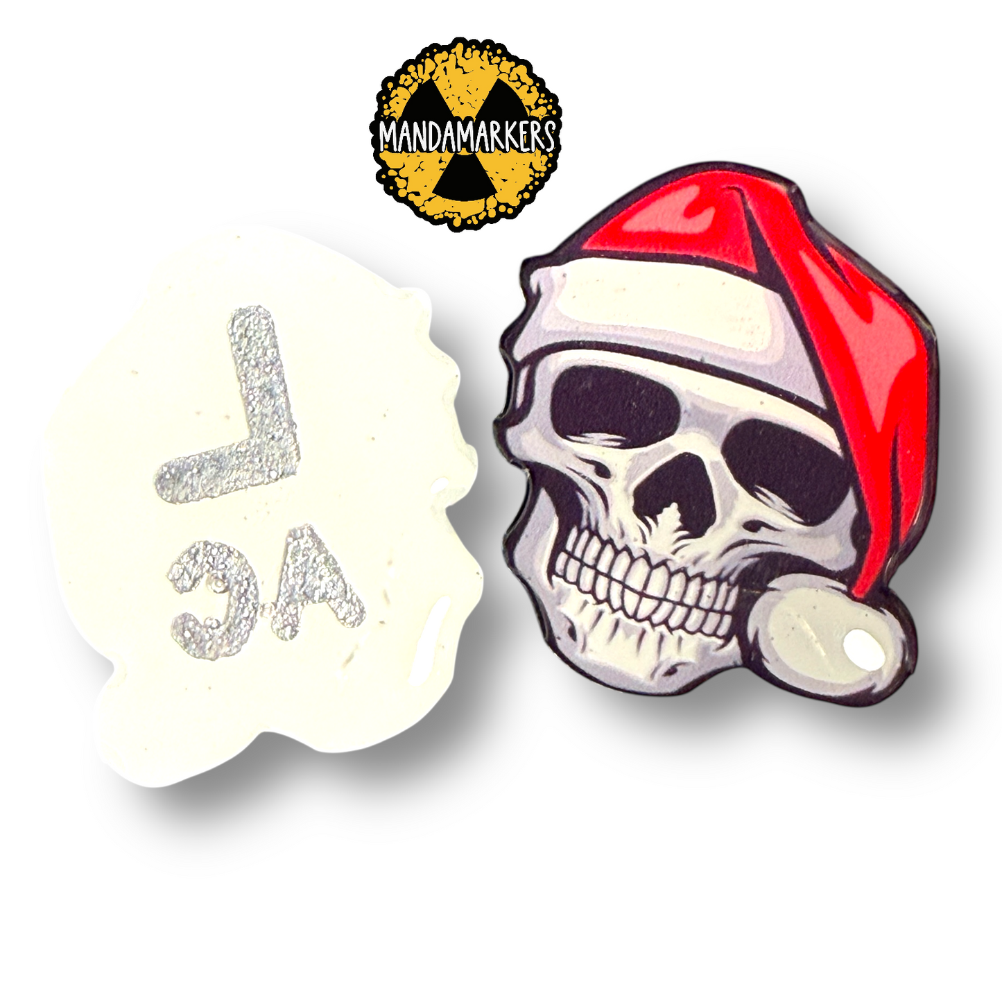 Xray Markers Santa Hat Skull