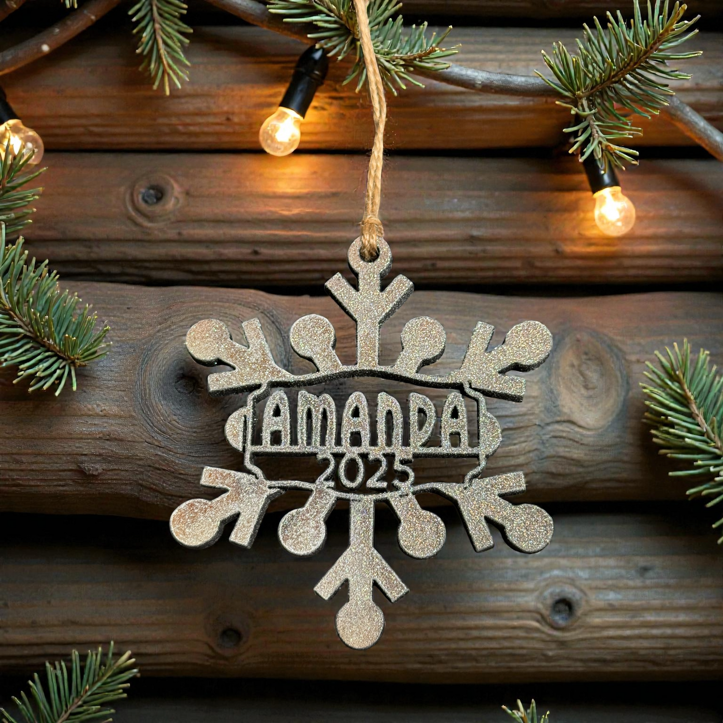 Custom Name Stocking Gift Tag