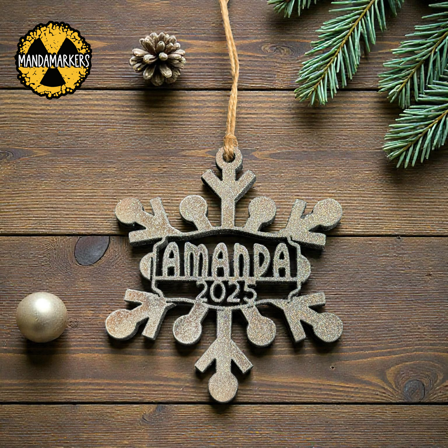 Custom Name Stocking Gift Tag