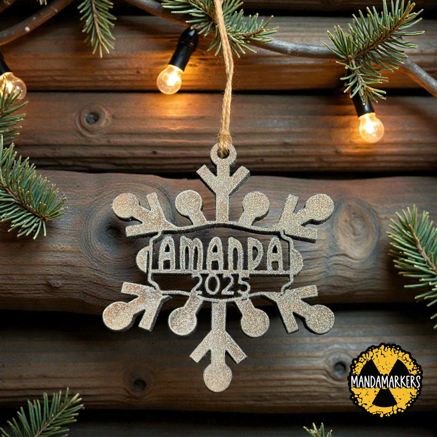 Custom Name Stocking Gift Tag