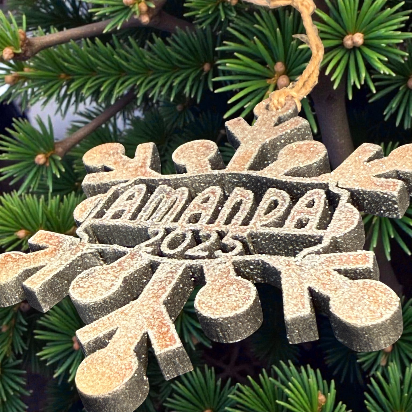 Custom Name Stocking Gift Tag