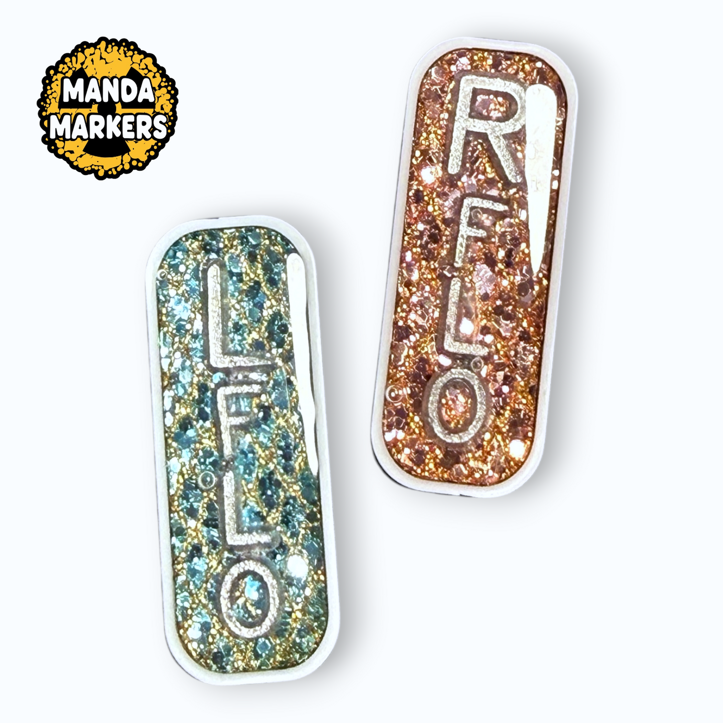 Xray Markers Skinny for Pediatric Exams in Antique Lattice