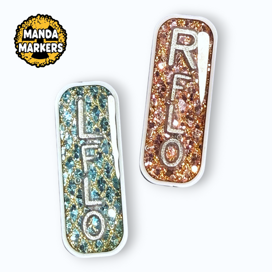 Xray Markers Skinny for Pediatric Exams in Antique Lattice