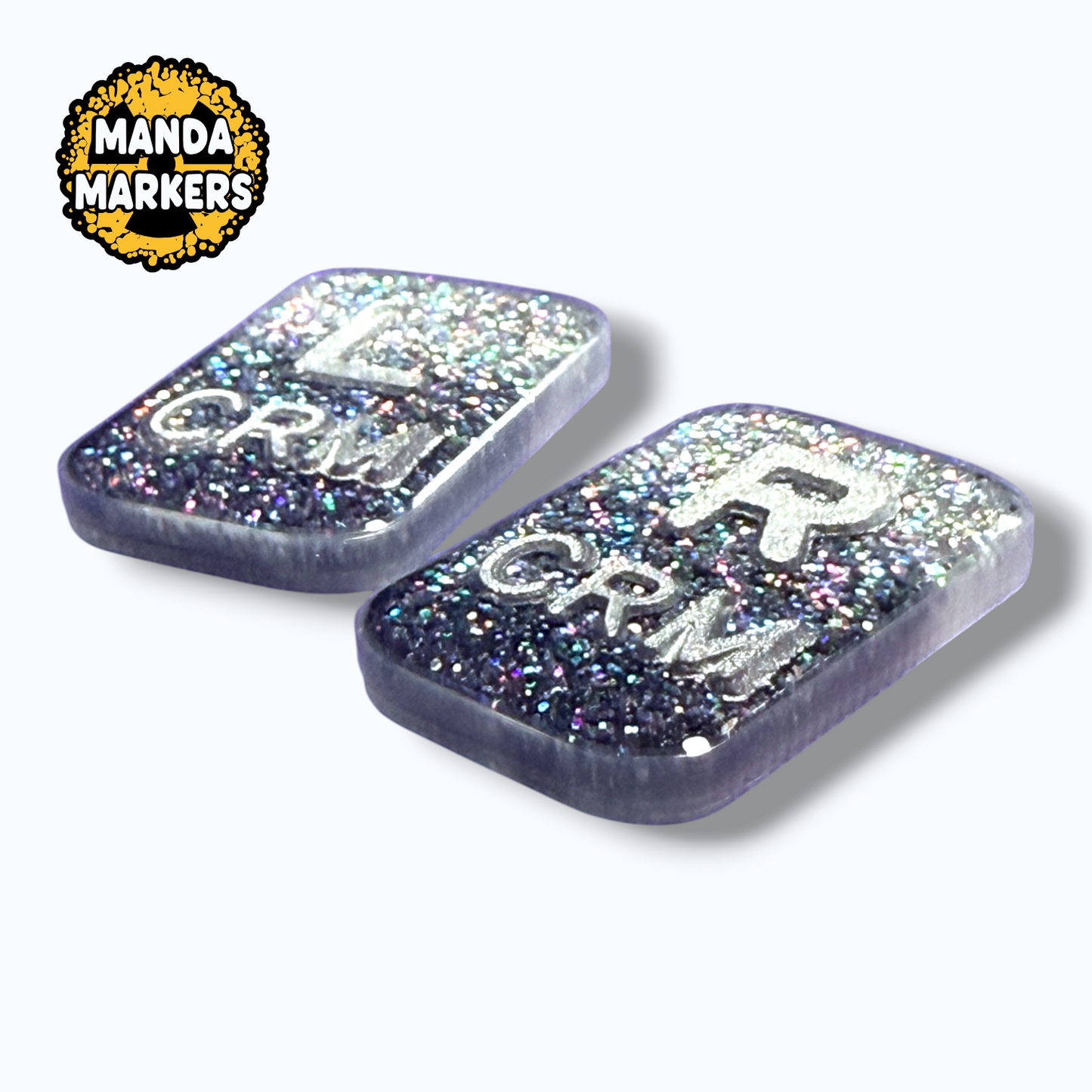 Xray Markers Silver Smoke Ombre