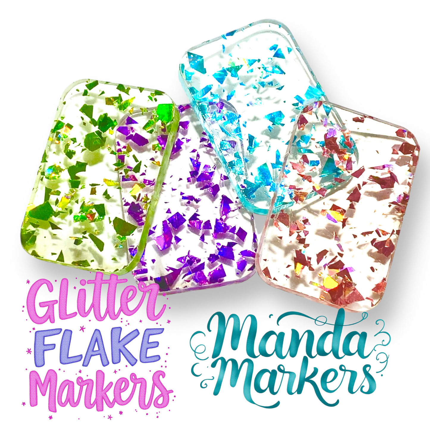 Glitter Flake X-ray Markers
