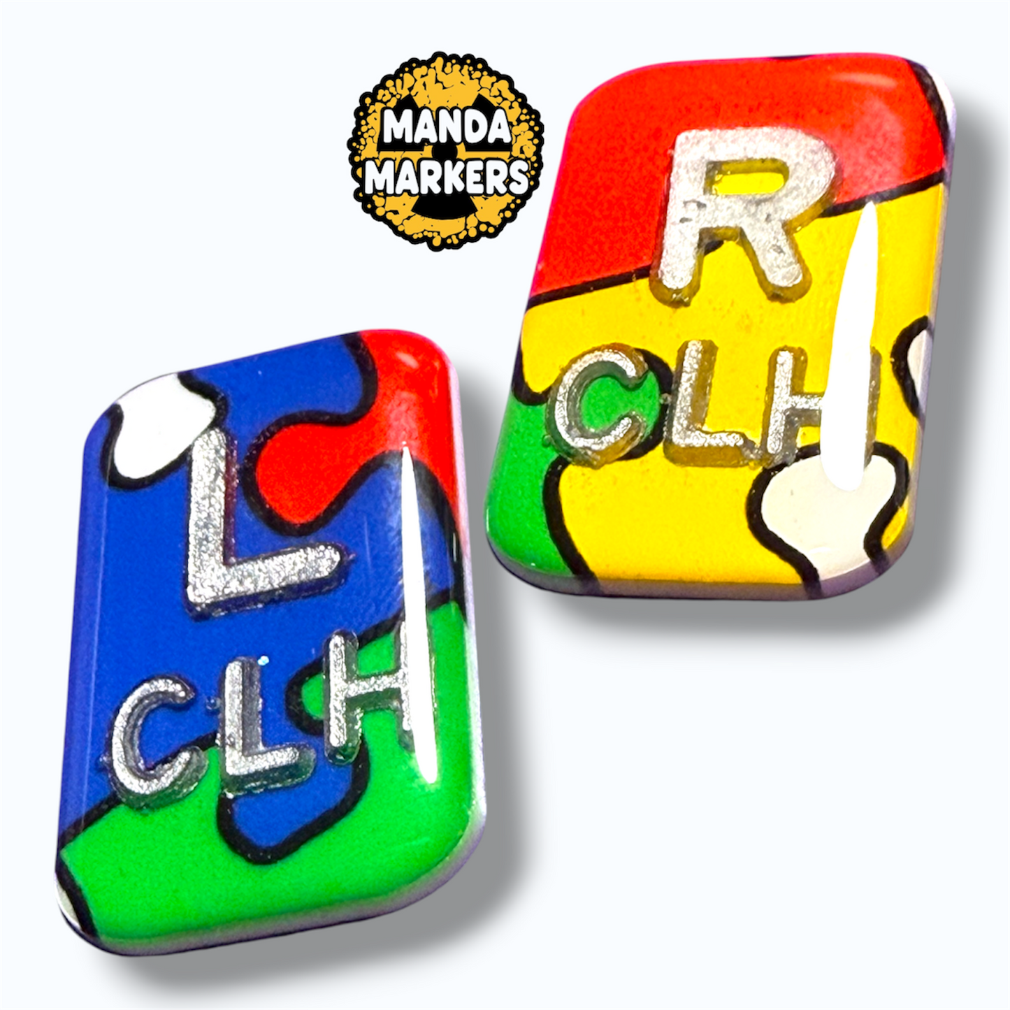 Xray Markers Autism Puzzle Customized with Initials