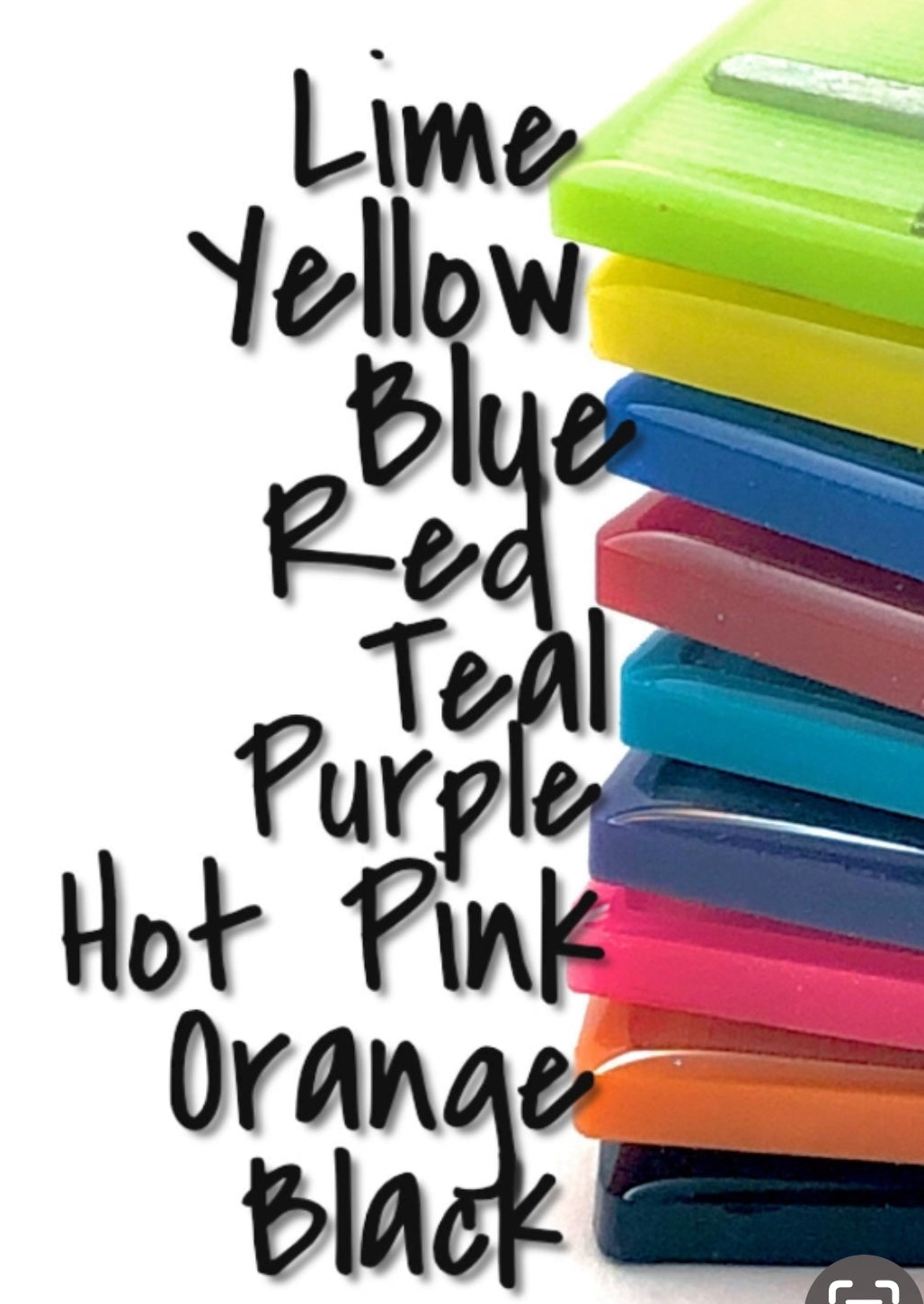 Xray Markers Solid Color Rectangles