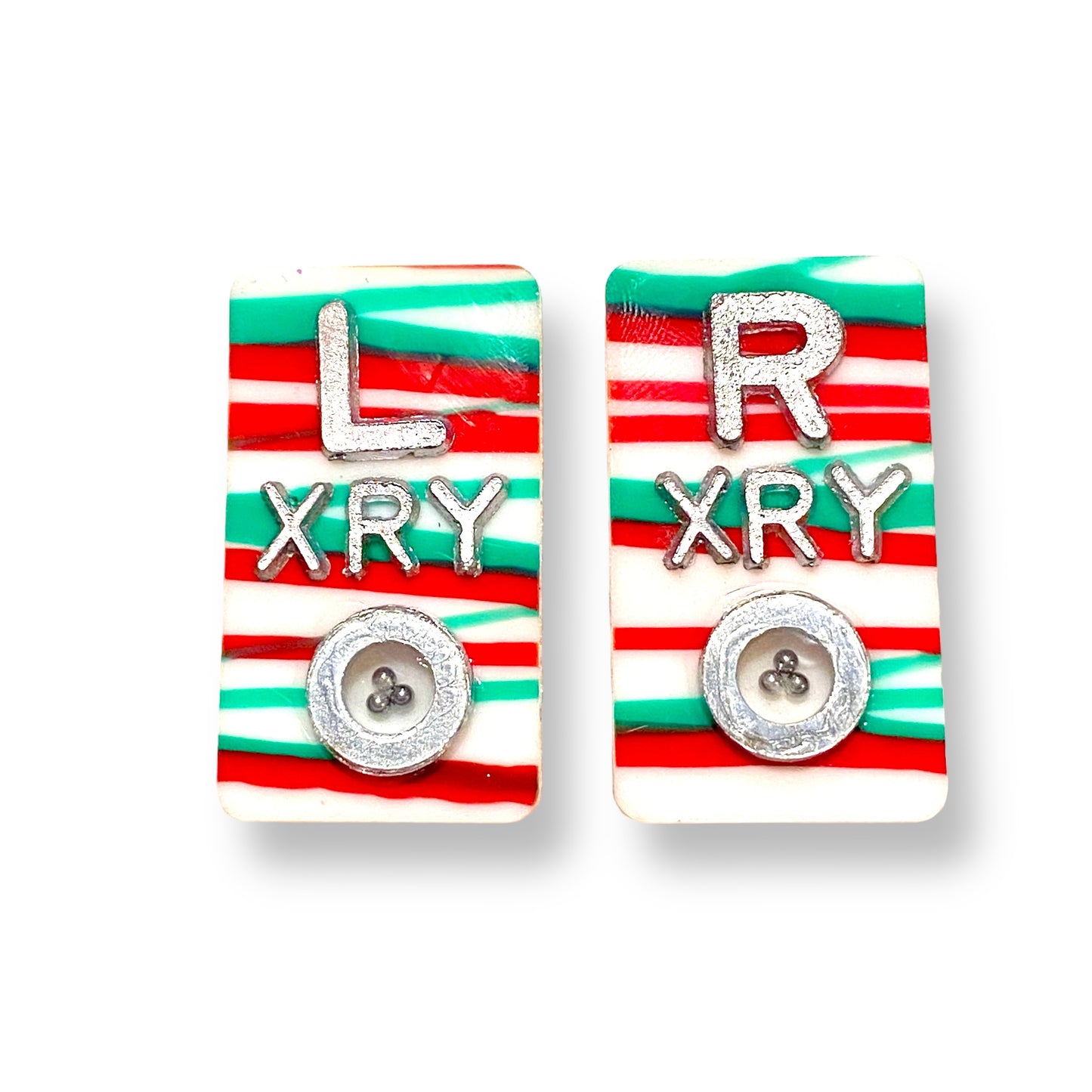 Christmas Candy Shorty BB Position Bead Xray Markers
