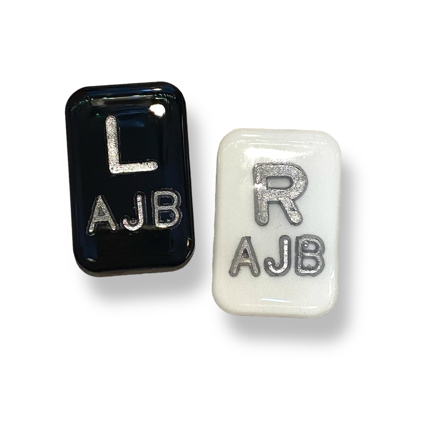 Solid Color Xray Markers Customized with Initials