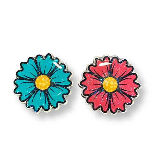 Spring Flower Xray Markers Customized with Initials