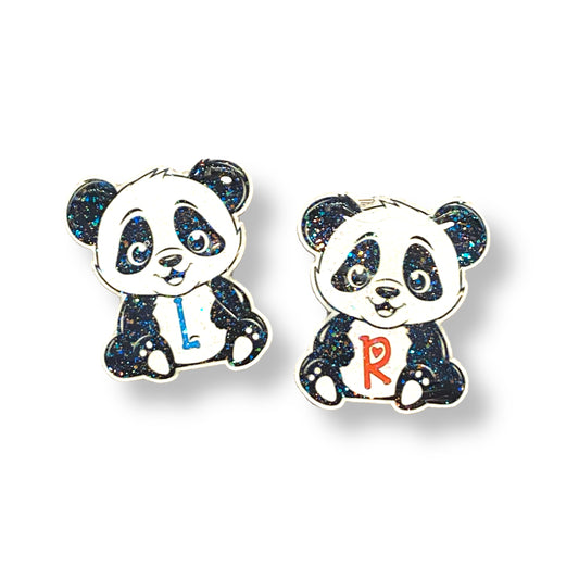 Xray Markers Panda Shapes with Sparkles