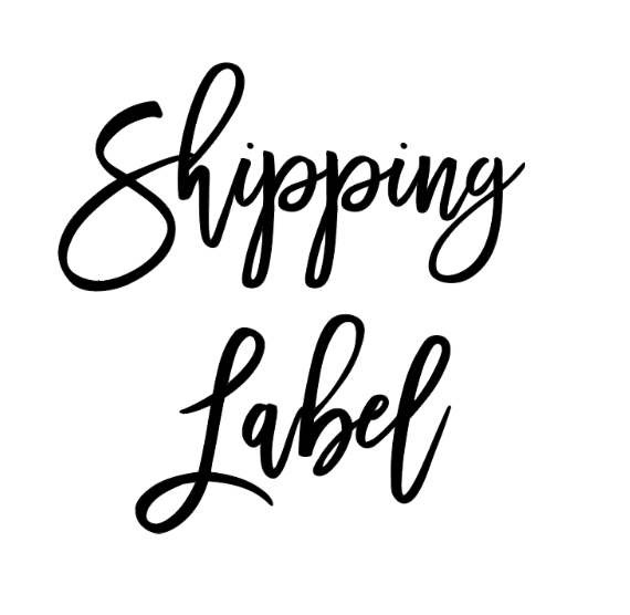Shipping Label - Reshipping Fee