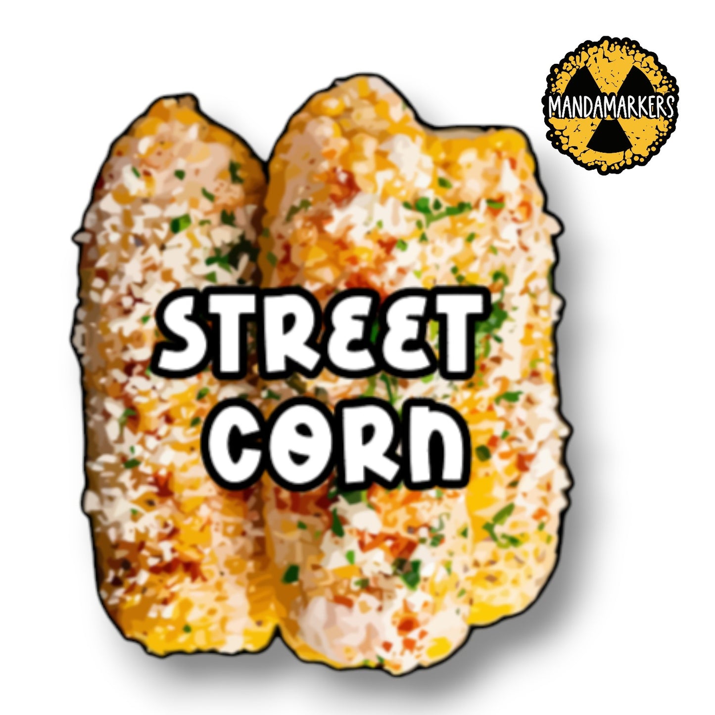 Mexican Food Xray Markers Customized with Initials on the Back