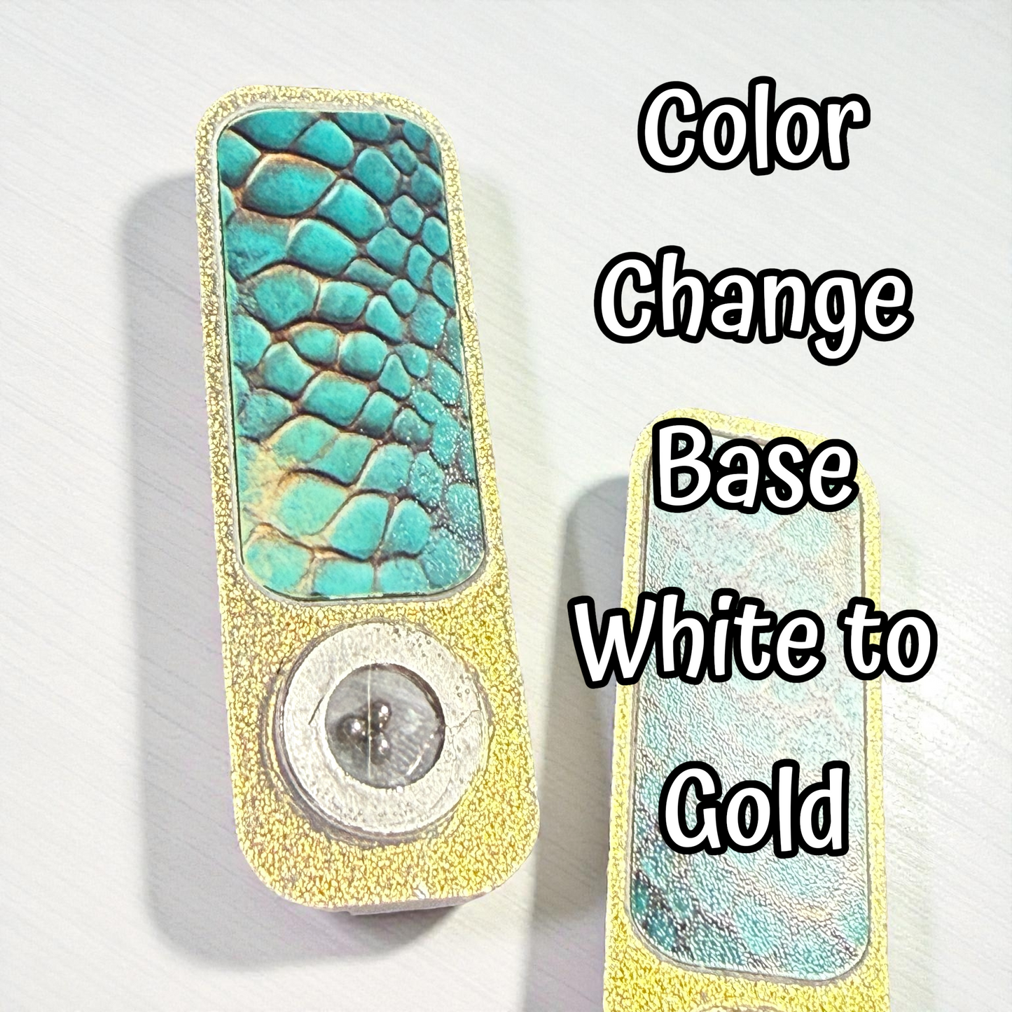 Xray Markers Teal Snakeskin with BB’s