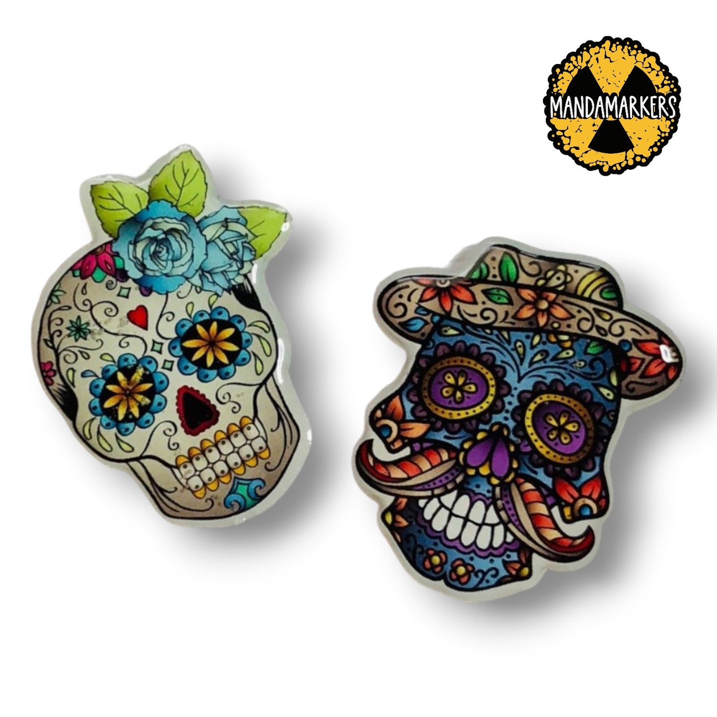 Xray Markers Mr and Mrs Day of the Dead