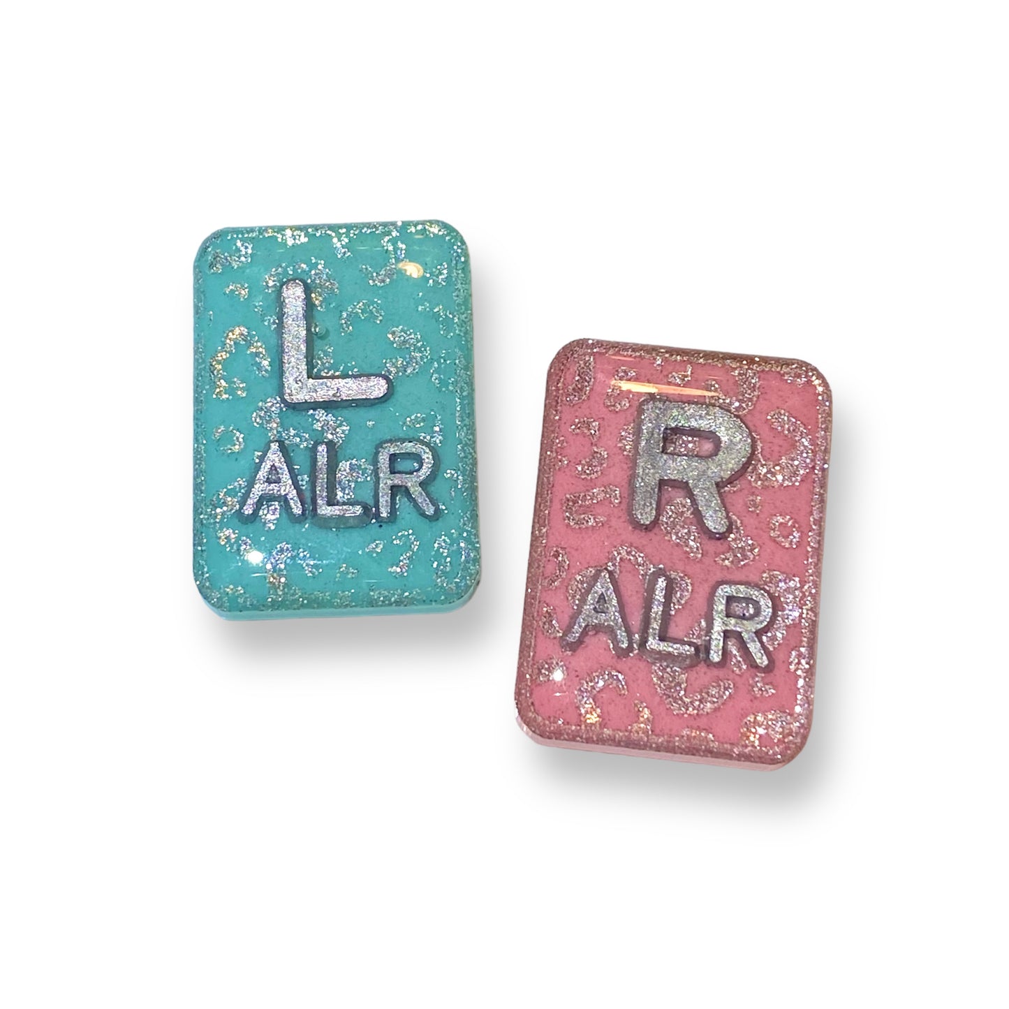 Pastel Leopard Xray Markers  with  Initials