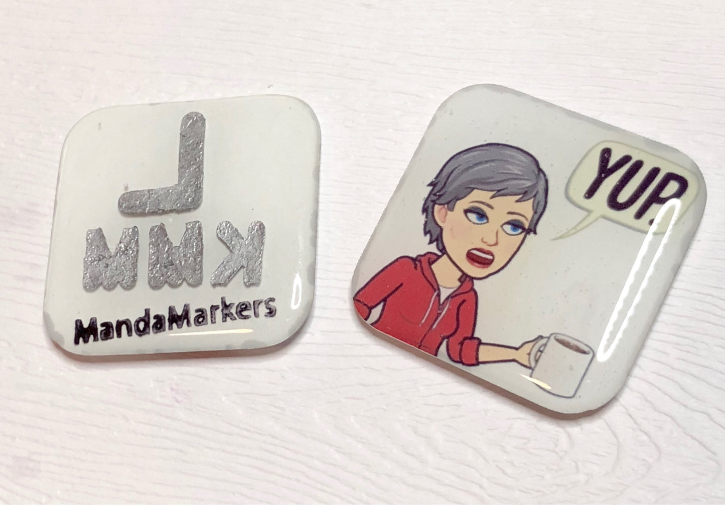 Mojimarkers xray markers customized with initials