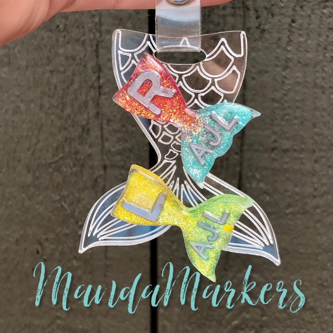 Mermaid RadPad for Holding Xray Markers