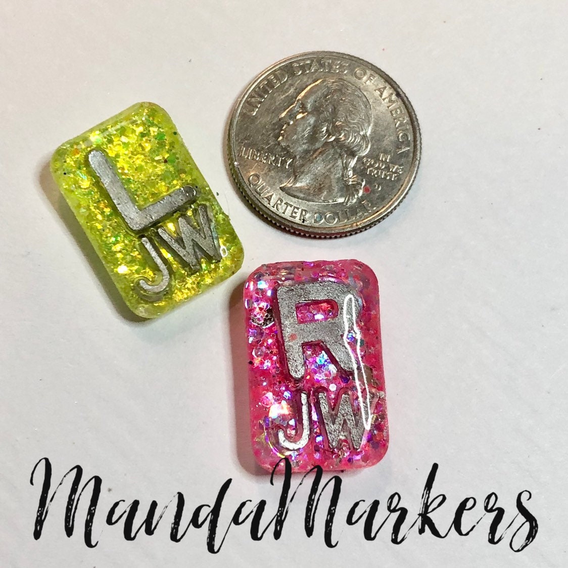 Pediatric NICU Mini Xray Markers Customized with 2 Initials