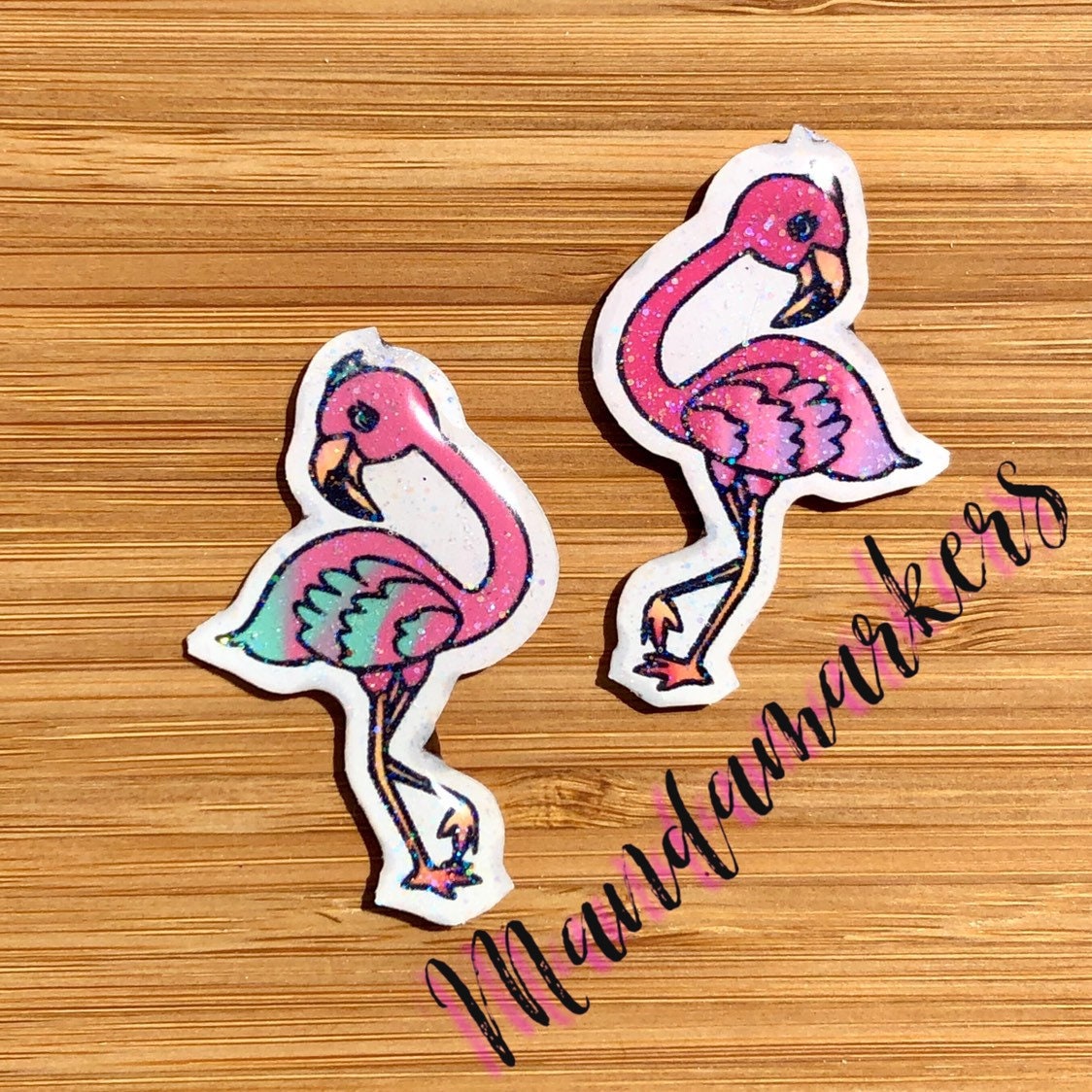 Flamingo Xray Markers Customized w/Initials