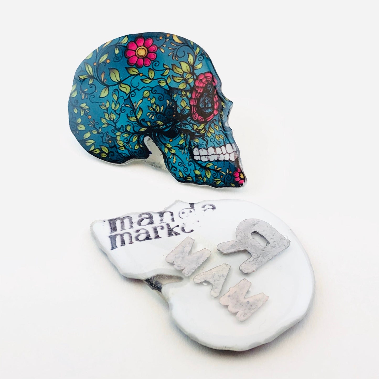 Lateral Skull Xray Markers Customized with Initials