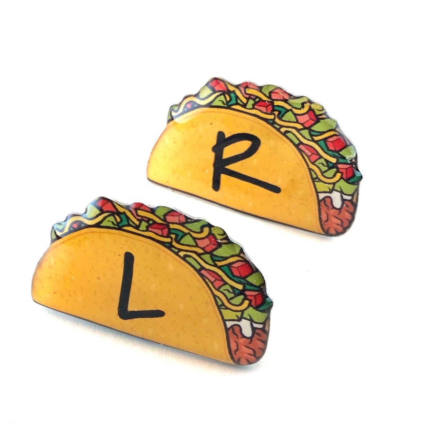 Taco Xray Markers Customized with Initials