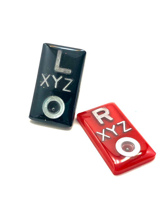 Shorty BB Position Bead  Xray Markers Customized with 2-3 initials
