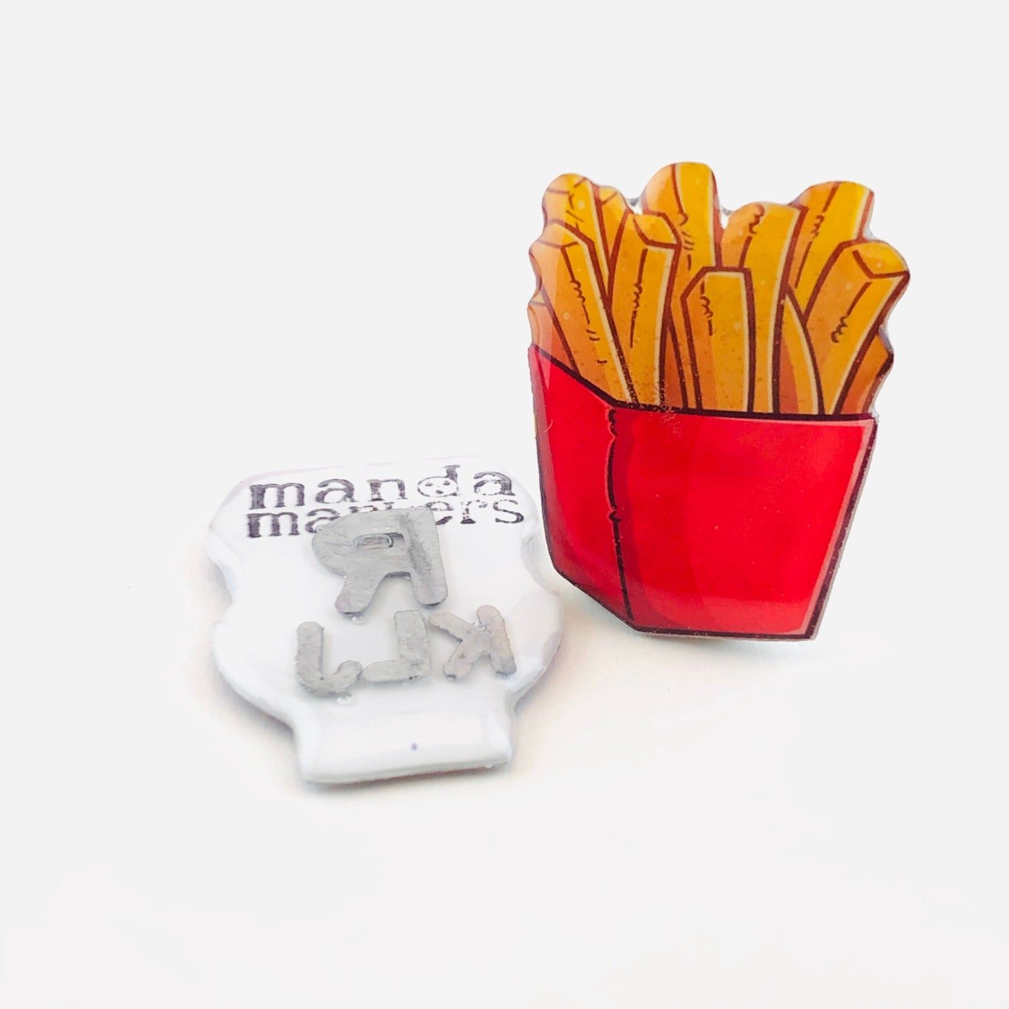 French Fries Xray Markers Customized with Initials