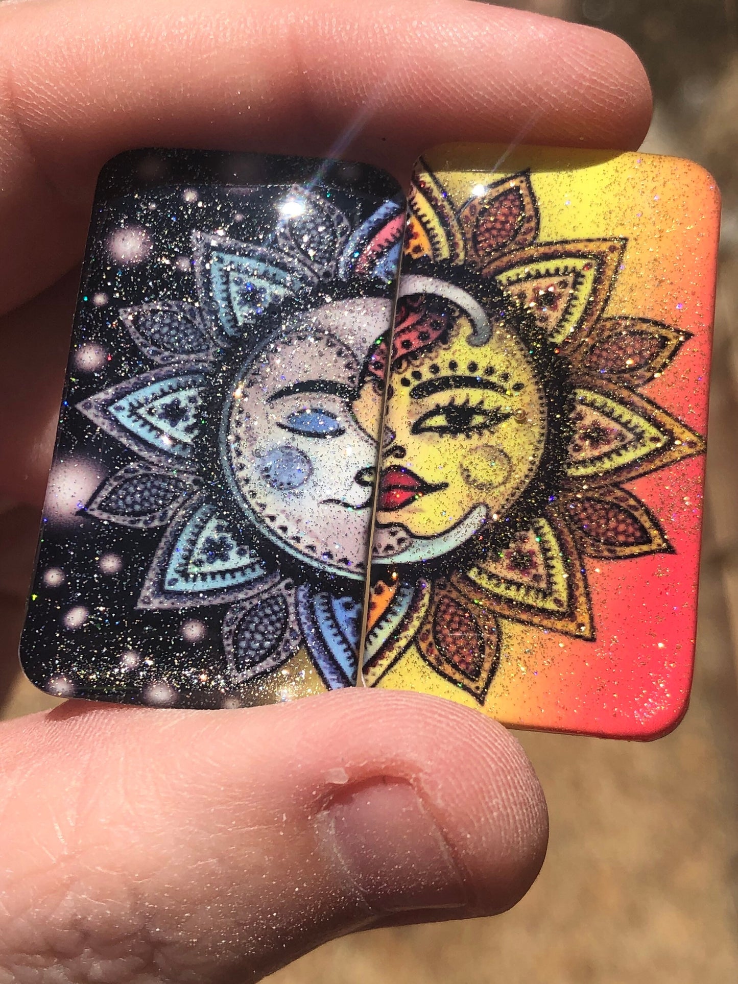 Xray Markers Sun and Moon