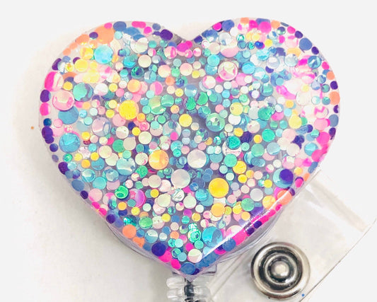 Badge Reel with Party Dots