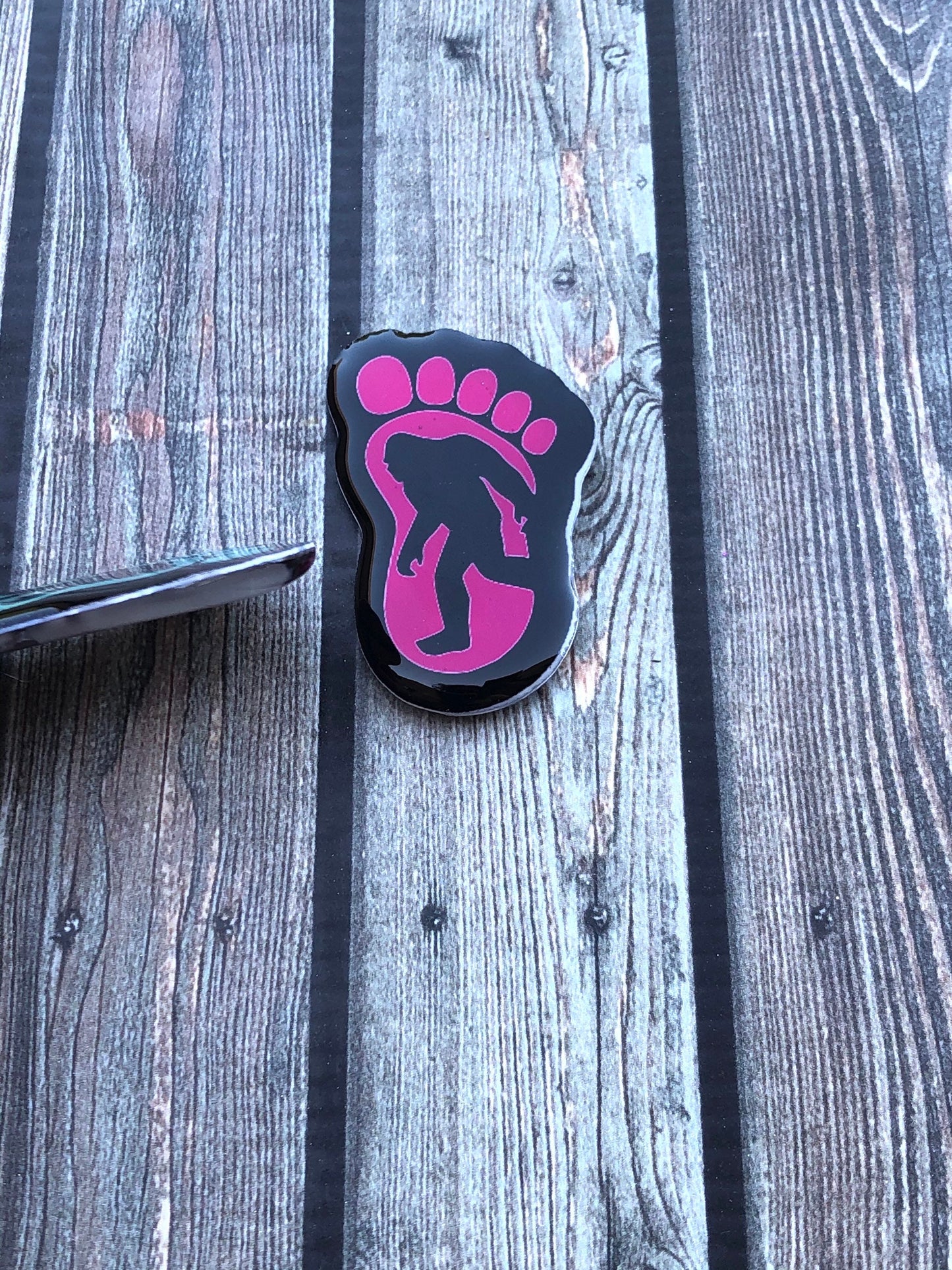 Bigfoot Sasquatch Xray Markers Customized with Initials